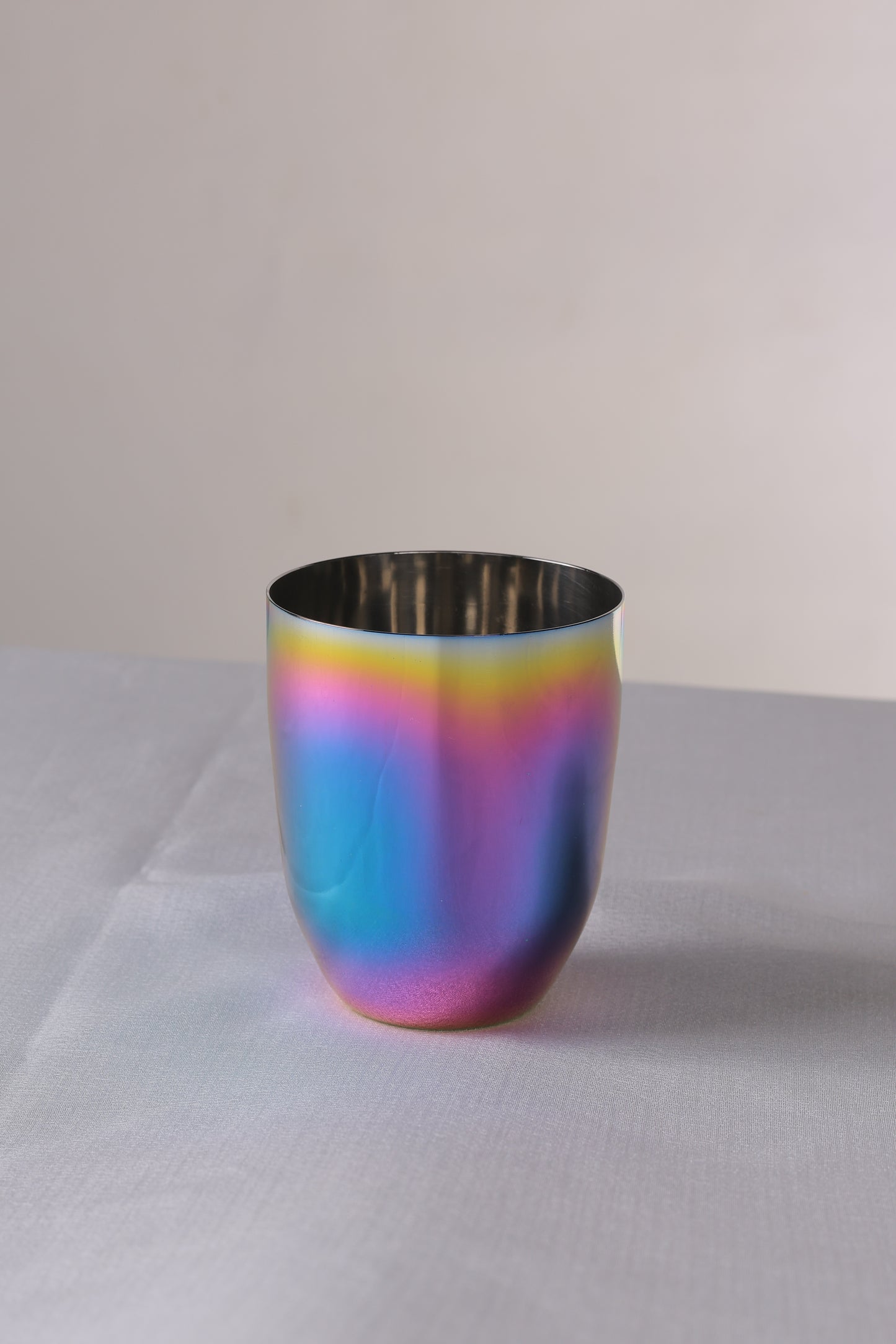 Wellthya 2.0 Rainbow Colour Steel Cups – 4-Pack Glass Set for Everyone