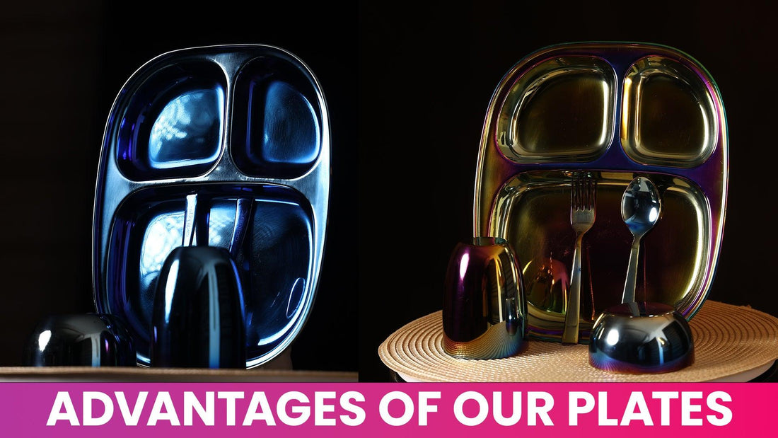 The Advantages of Stainless Steel Kids Dinner Sets