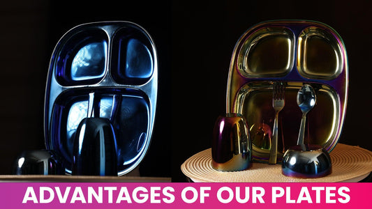 The Advantages of Stainless Steel Kids Dinner Sets