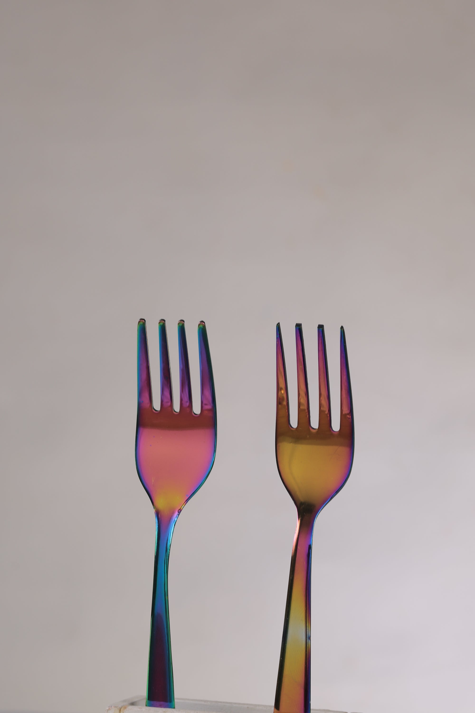 Wellthya 2.0 Rainbow Colour Steel Cutlery Set – Spoon and Fork