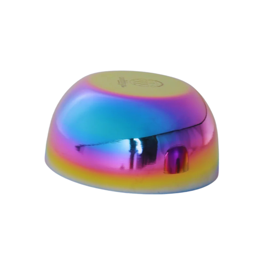 Wellthya 2.0 Rainbow Colour Steel Bowl Spoon Set – 4-Pack Family Collection