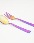 NourishMeal Spoon & fork - Rainbow