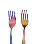 Wellthya 2.0 Rainbow Colour Steel Cutlery Set – Spoon and Fork