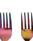 Wellthya 2.0 Rainbow Colour Steel Cutlery Set – Spoon and Fork