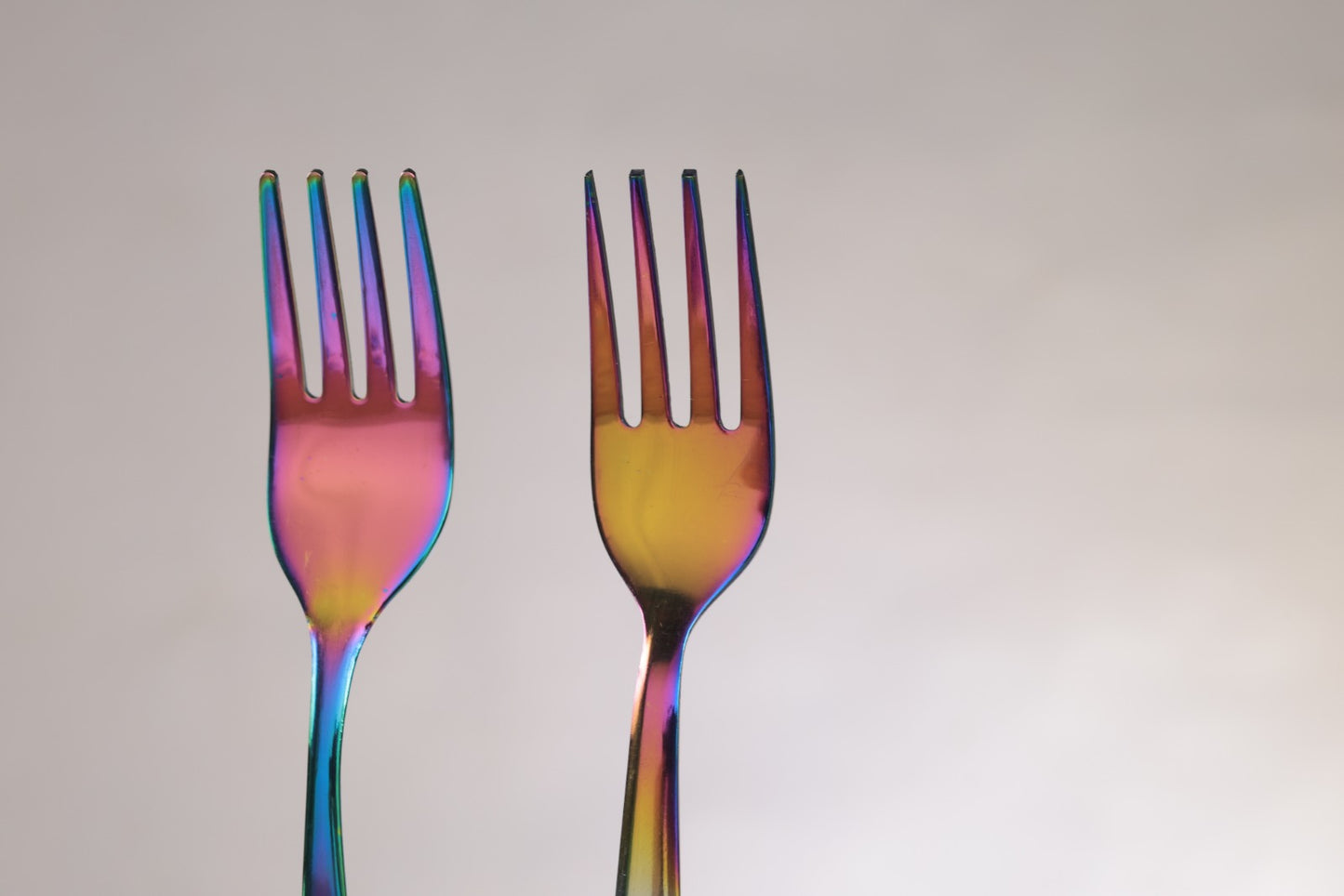 Wellthya 2.0 Rainbow Colour Steel Cutlery Set – Spoon and Fork