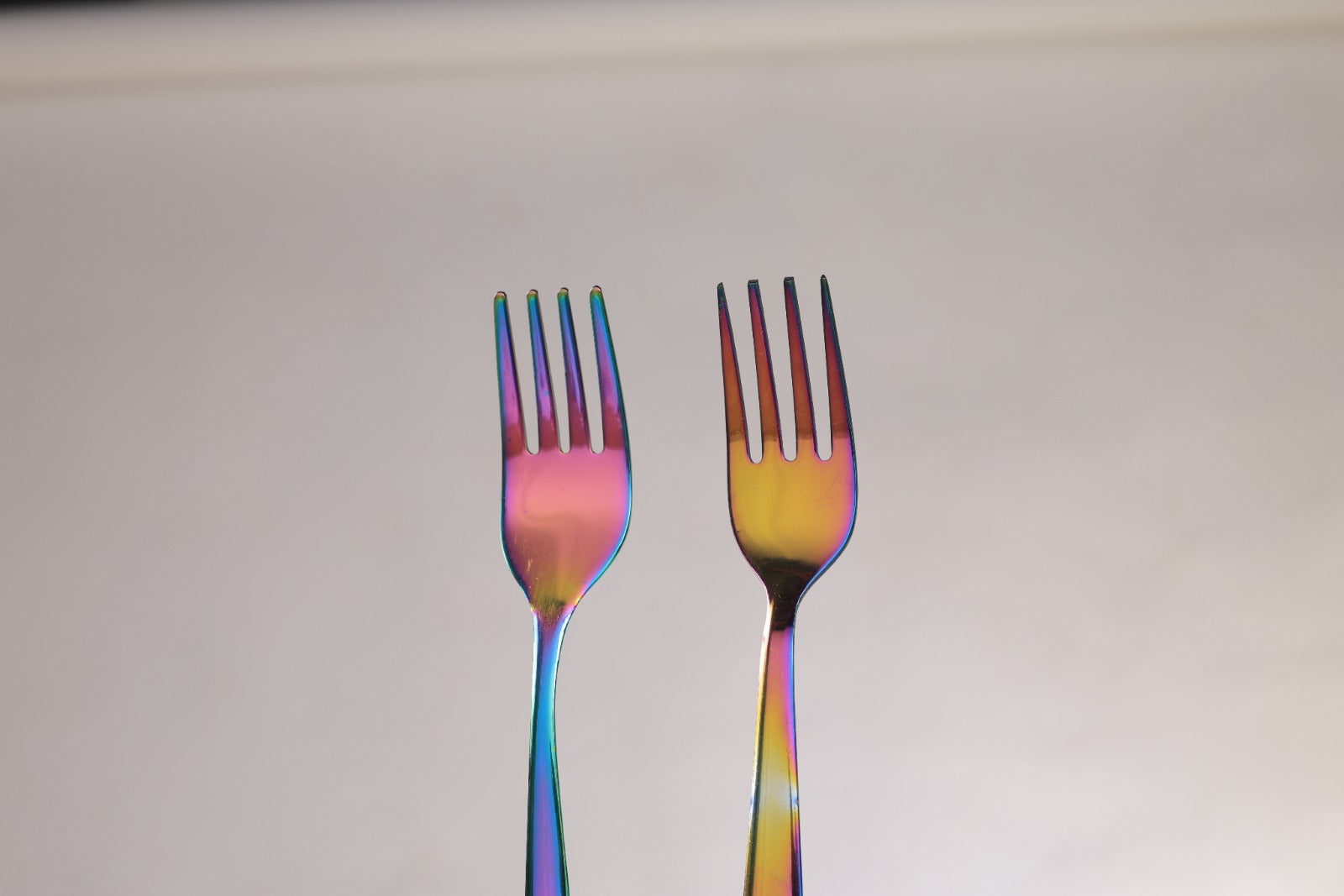 Wellthya 2.0 Rainbow Colour Steel Cutlery Set – Spoon and Fork