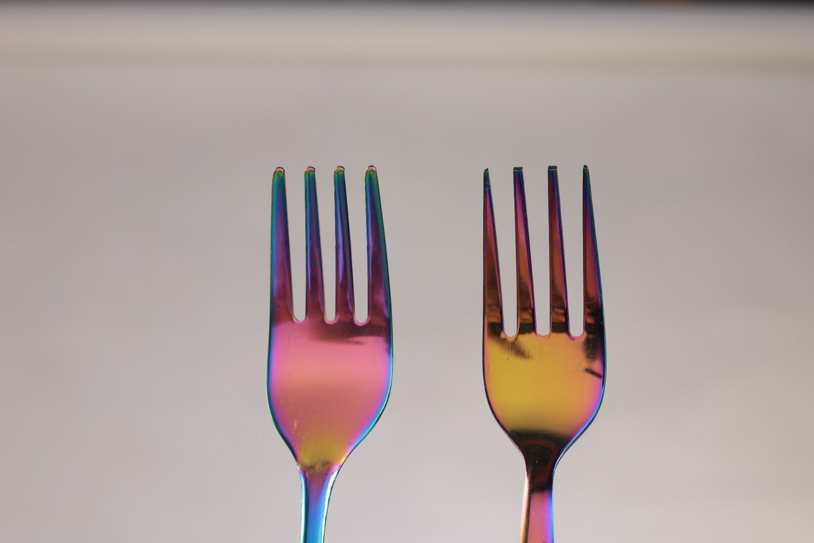 Wellthya 2.0 Rainbow Colour Steel Cutlery Set – Spoon and Fork
